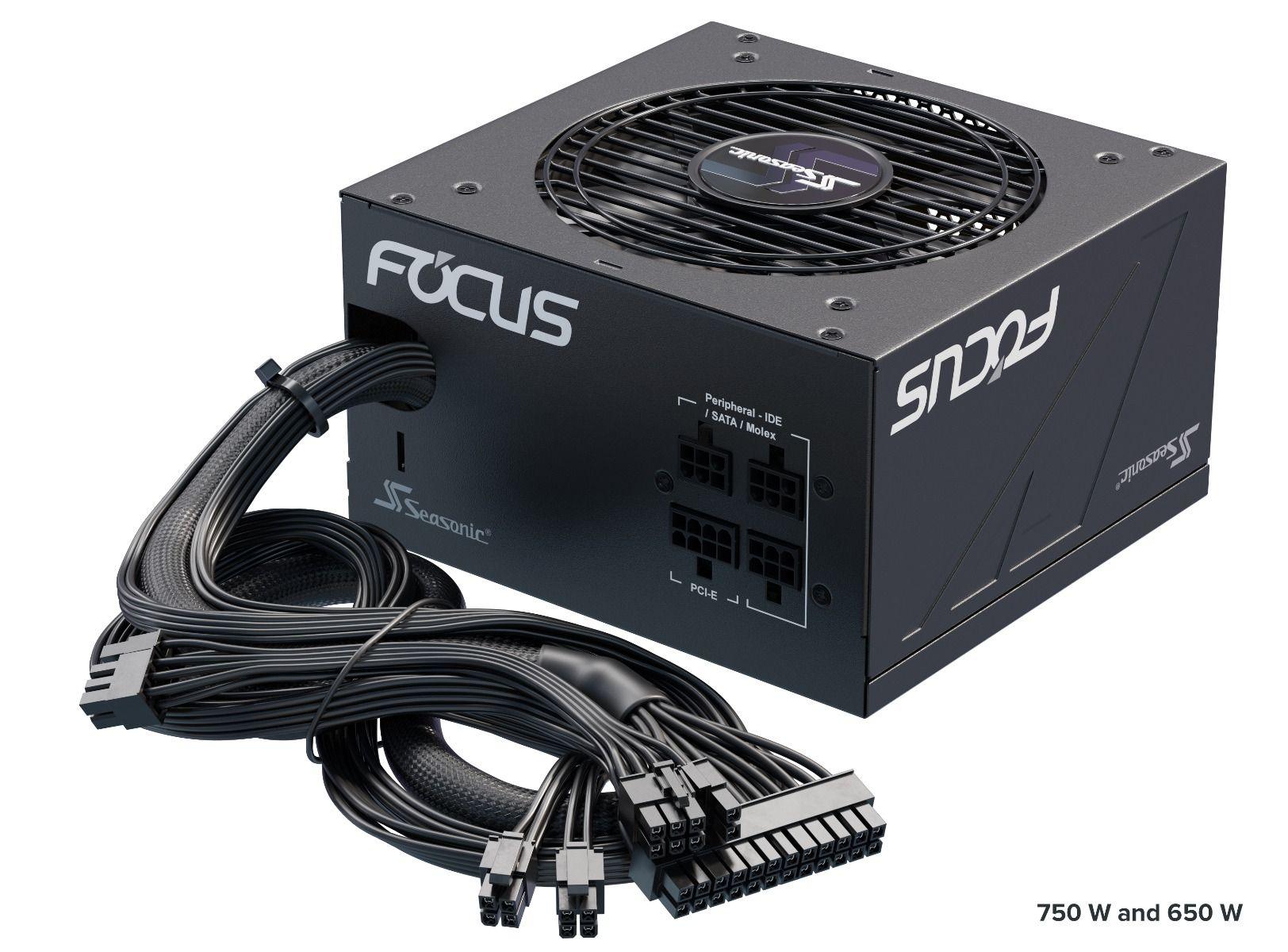 Seasonic FOCUS GM-750 750W 80+ Gold Semi-Modular Power Supply - ALARABIYA COMPUTER