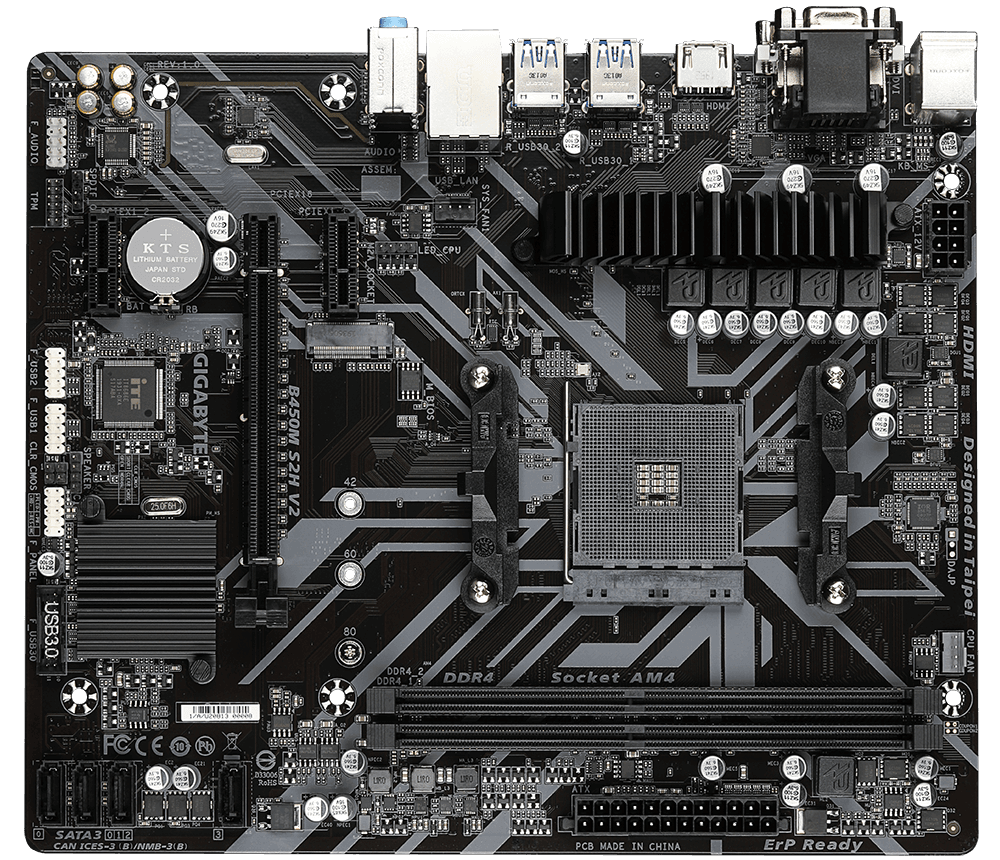 gigabyte B450M S2H (rev. 1.1)