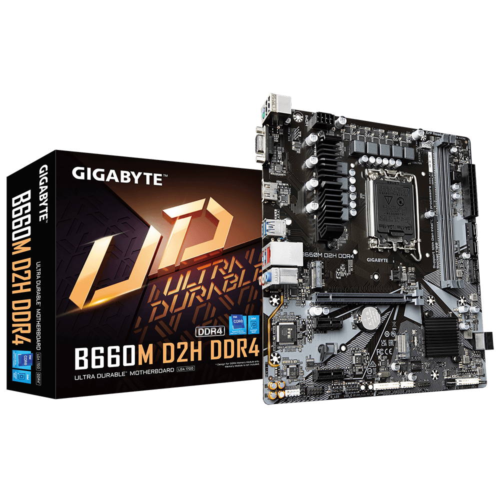 GIGABYTE B660M D2H DDR4