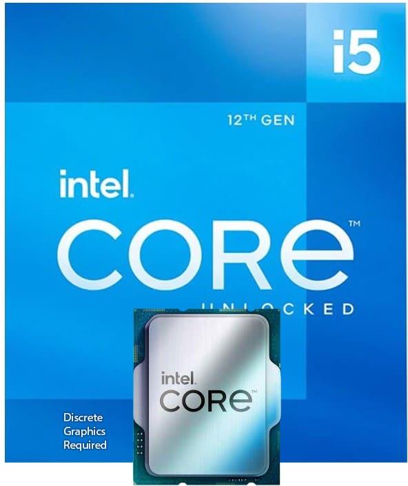 intel core i5 12400F desktop processor 6 cores 12 Thread