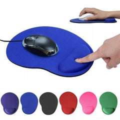 Mouse Pad With Gel Wrist Support - ALARABIYA COMPUTER