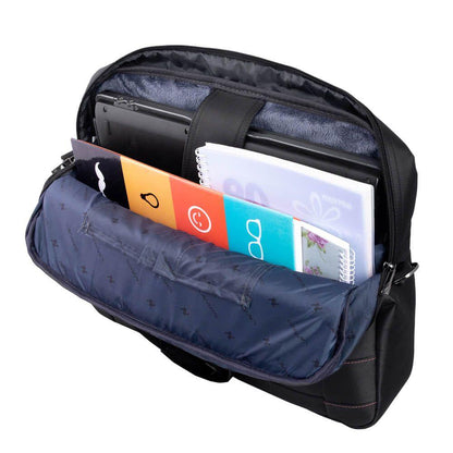 L'avvento BG786 Business Laptop Shoulder Bag fits up to 15.6" - Black