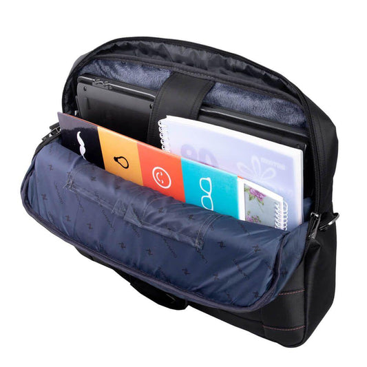 L'avvento BG786 Business Laptop Shoulder Bag fits up to 15.6" - Black