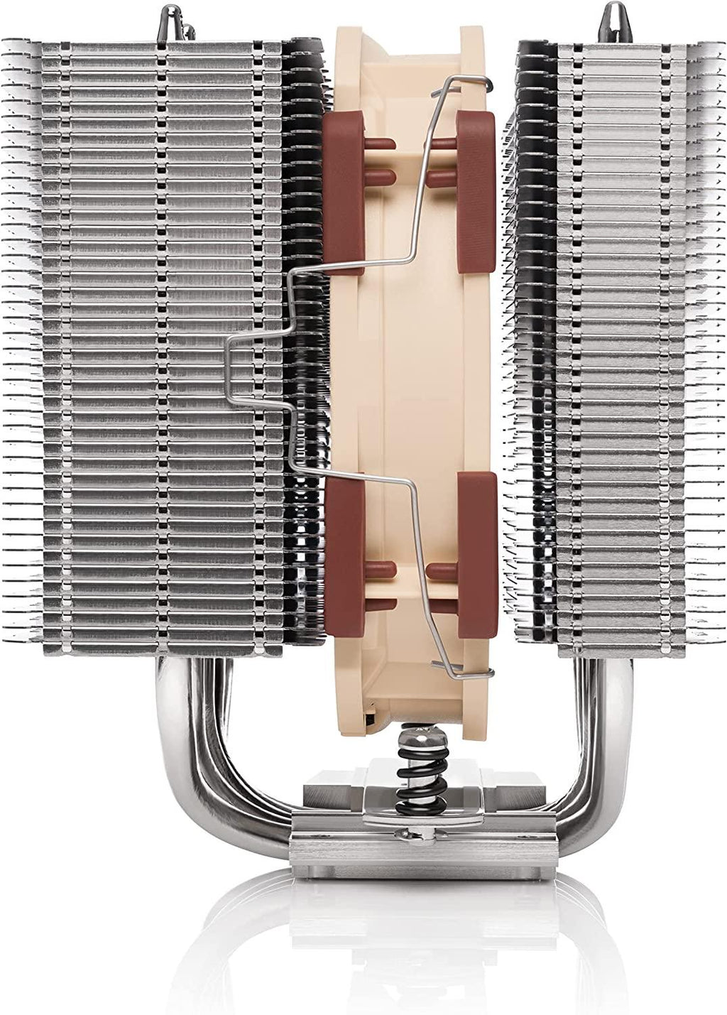 Noctua NH-D12L Low-Height Dual-Tower CPU Cooler (120mm, Brown)
