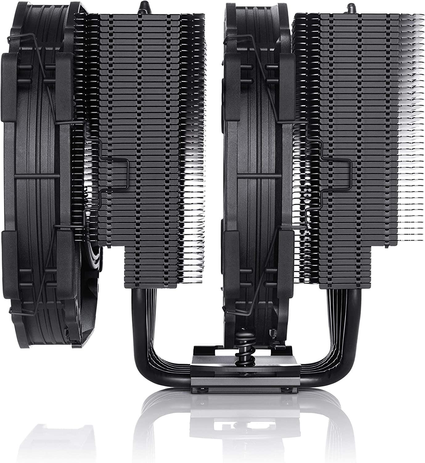 Noctua NH-D15 chromax Black, Dual-Tower CPU Cooler (140mm, Black)