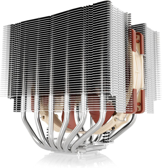 Noctua NH-D15S Premium Dual-Tower CPU Cooler with NF-A15 PWM 140mm Fan (Brown)