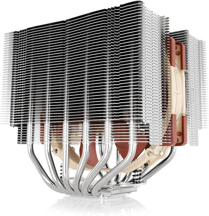 Noctua NH-D15S Premium Dual-Tower CPU Cooler with NF-A15 PWM 140mm Fan (Brown)