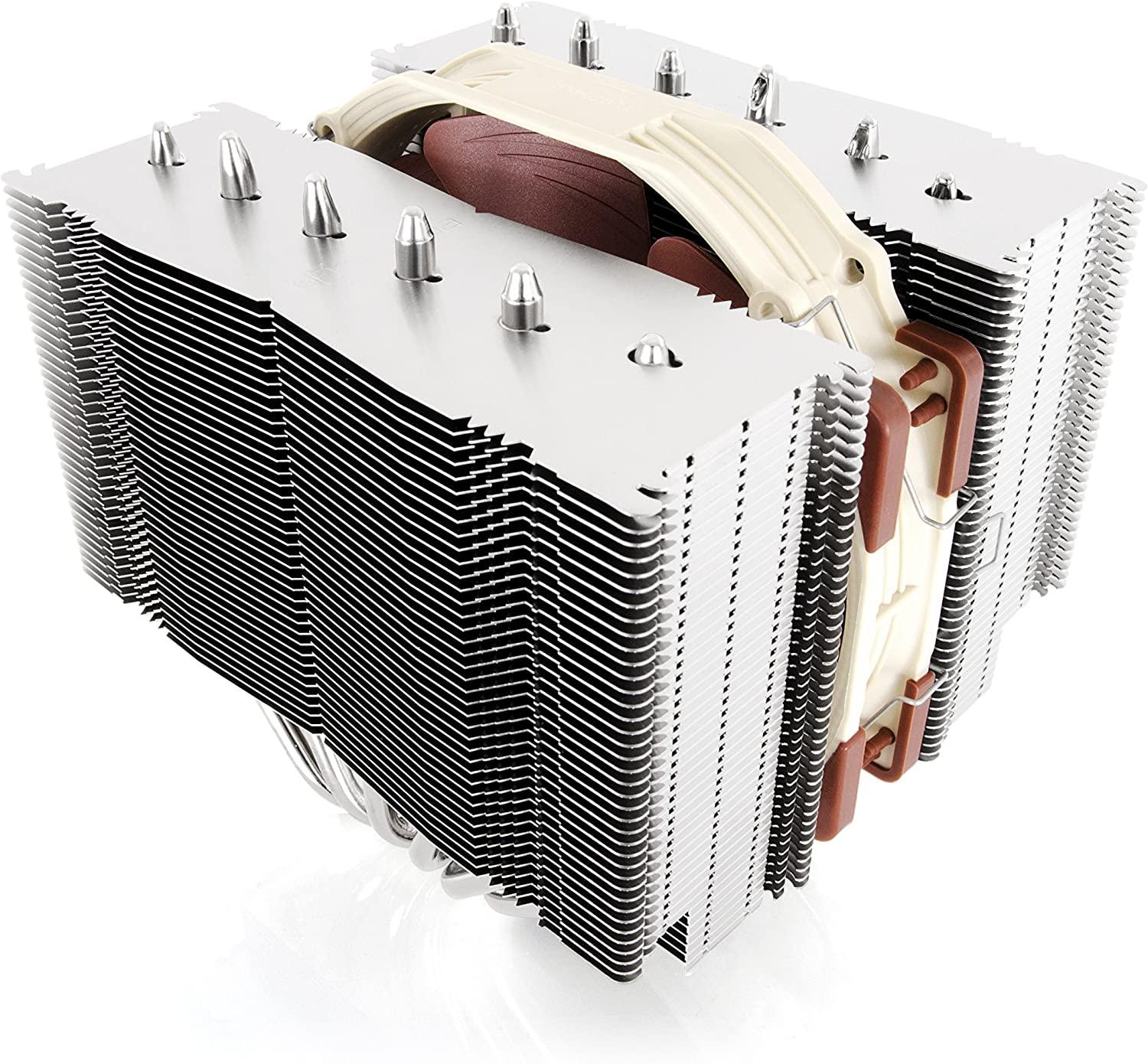 Noctua NH-D15S Premium Dual-Tower CPU Cooler with NF-A15 PWM 140mm Fan (Brown)