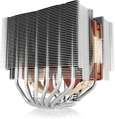 Noctua NH-D15S, Premium Dual-Tower CPU Cooler with NF-A15 PWM 140mm Fan (Brown) - ALARABIYA COMPUTER