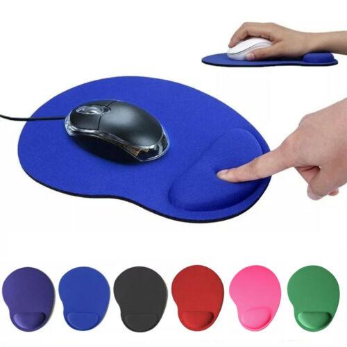 Mouse Pad With Gel Wrist Support