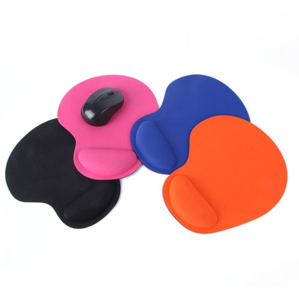 Mouse Pad With Gel Wrist Support