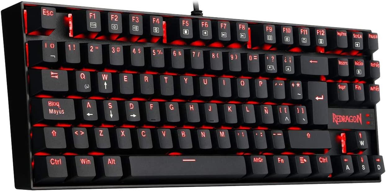 Redragon K552 KUMARA RED LED Backlit Mechanical Gaming Keyboard