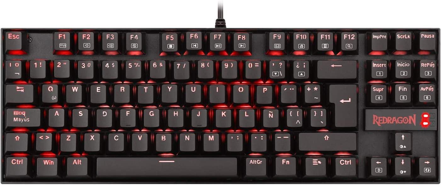 Redragon K552 KUMARA RED LED Backlit Mechanical Gaming Keyboard