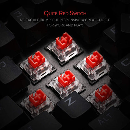 REDRAGON K568-R DARK AVENGER Mechanical Gaming Keyboard 87 Keys SHARESHARE ON FACEBOOK TWEETTWEET ON TWITTER PIN ITPIN ON PINTEREST