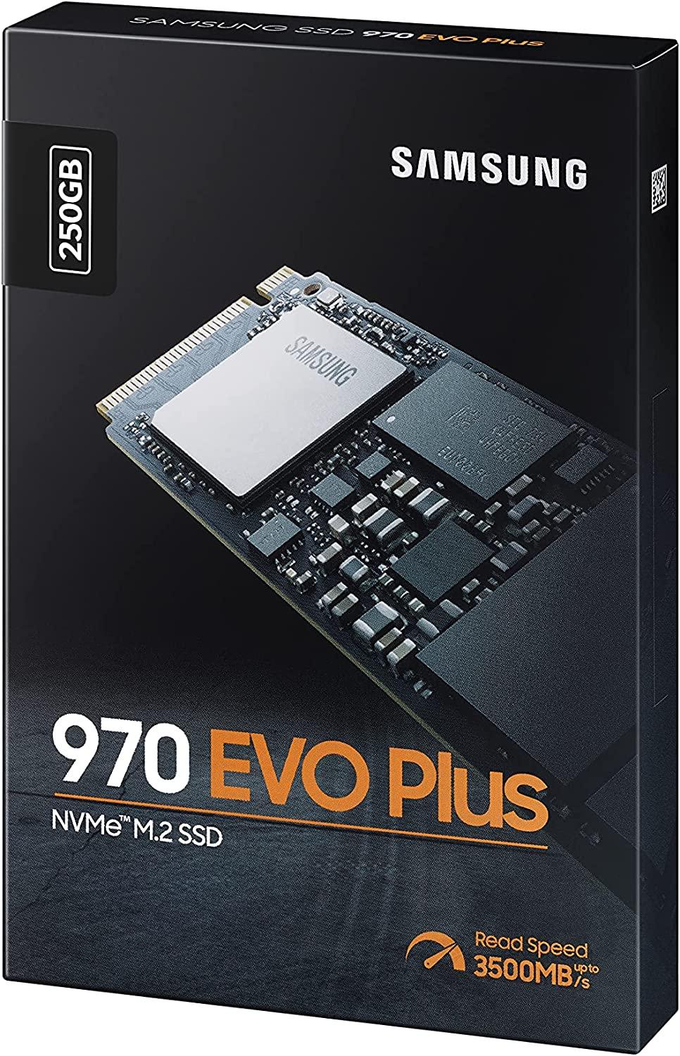 Samsung 970 EVO Plus NVMe® M.2 SSD 250GB
