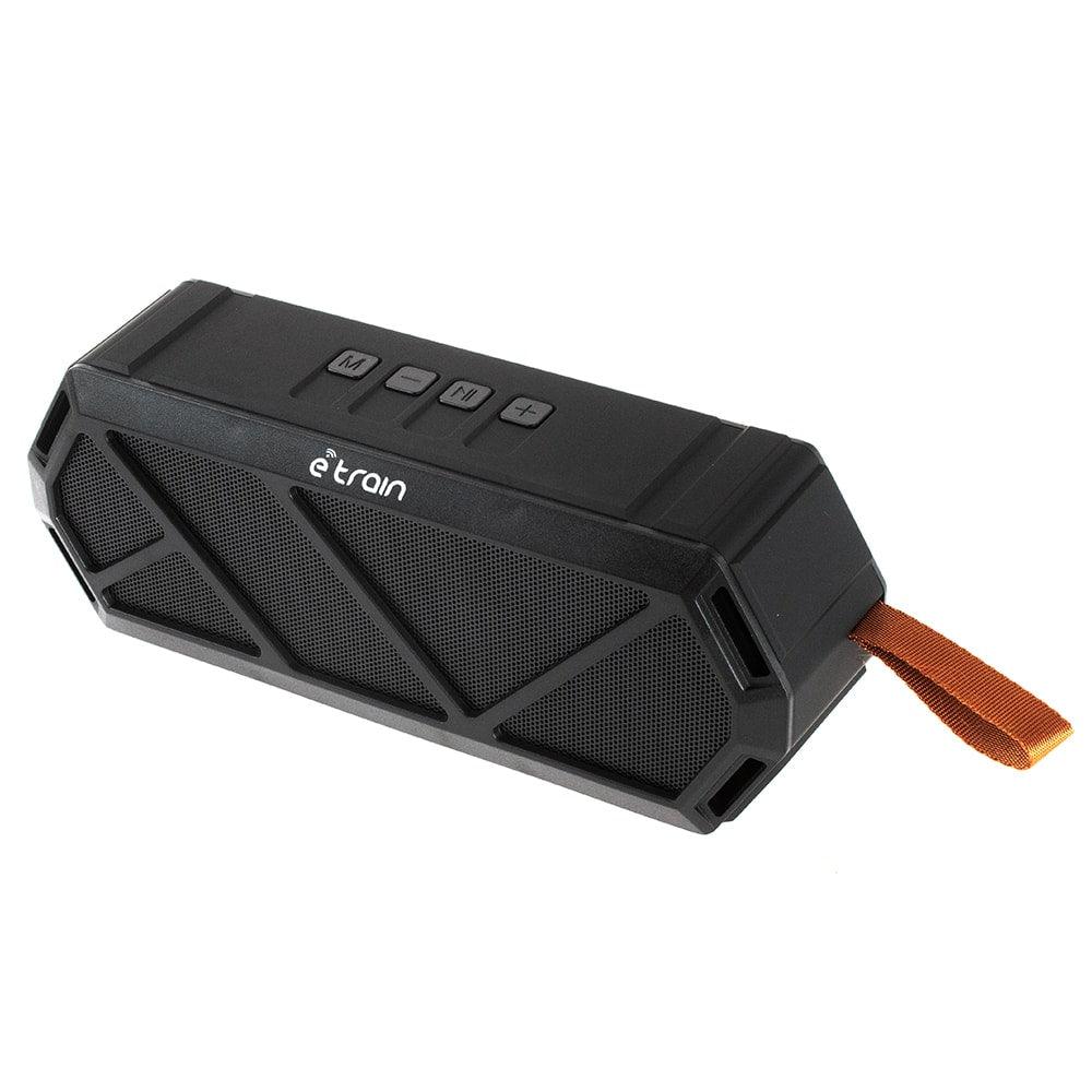 Etrain (SP340) Wireless Bluetooth Speaker with TF Card Port - Black - ALARABIYA COMPUTER