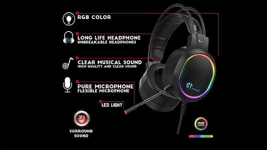HEADPHONE ST-STANDARD GM-09 GAMING USB
