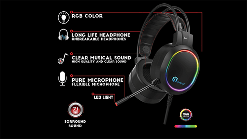 HEADPHONE ST-STANDARD GM-09 GAMING USB