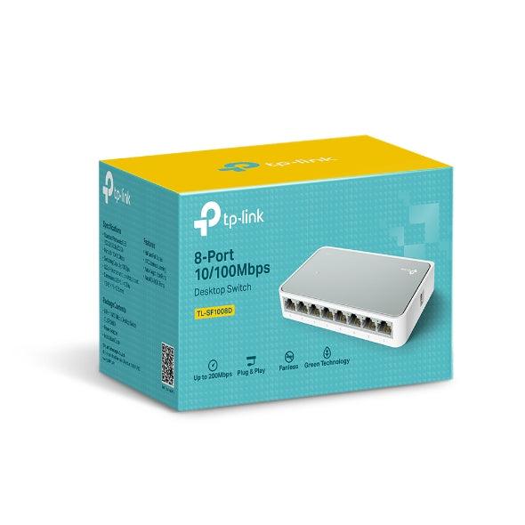 Desktop Switch 8-Port 10/100Mbps Desktop Switch