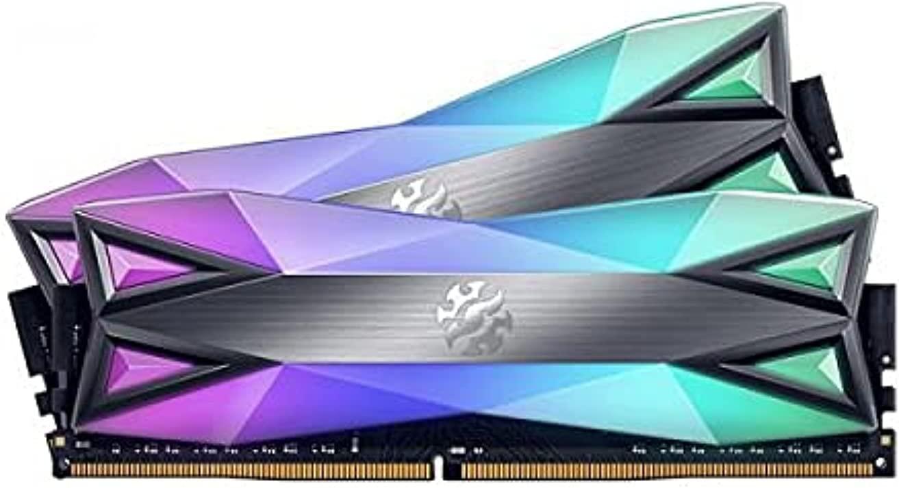 XPG SPECTRIX D60G 16GB ( 2×8) DDR4 3200MHZ CL16 DESKTOP Memory